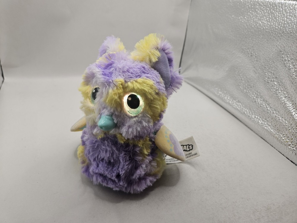 Hatchimals Elefly Interactive Animatronic Toy Purple Yellow Tested Working
