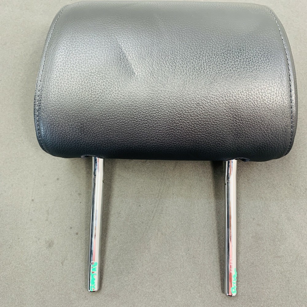 05-08 Audi A6 Quattro Driver Left Front Headrest Leather Black OEM