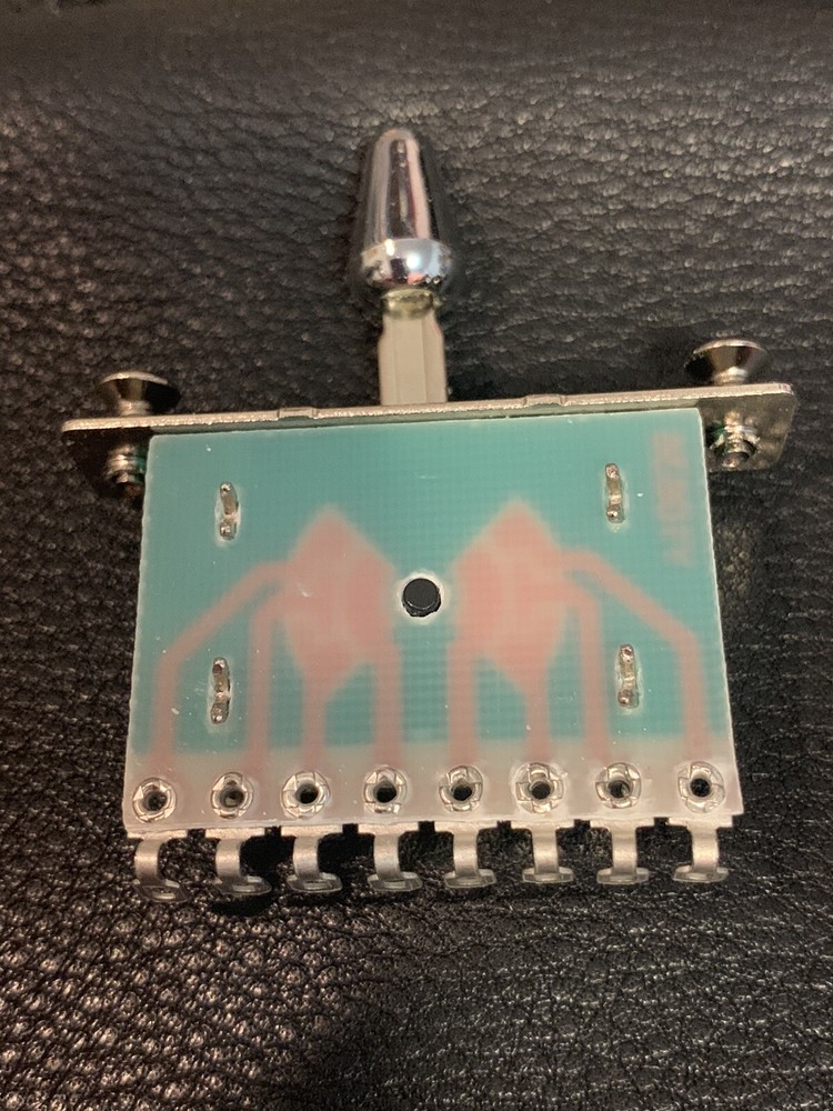 US SELLER SCHECTER 5 WAY SWITCH Heavy duty Switch with Chrome Tip.