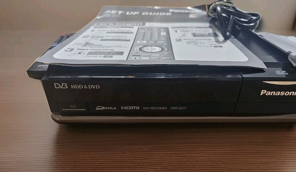 Panasonic DMR-EX77 DVD Recorder & 160GB HDD