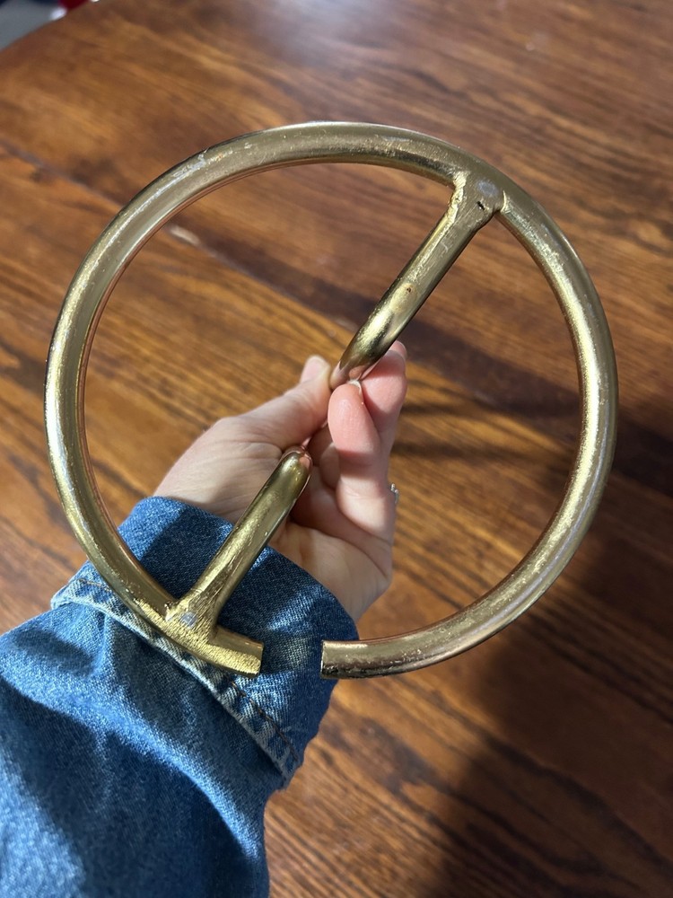 Brass MCM Paper Towel Holder