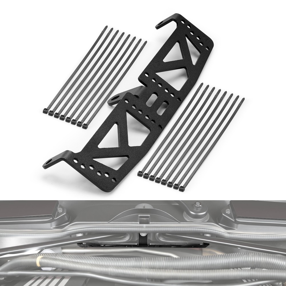 BEVINSEE Harness Mounting Bracket For BMW E90 E91 E92 E93 E81 E82 E87 E88