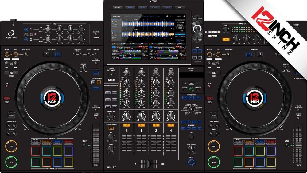AlphaTheta XDJ-AZ Skin - Black