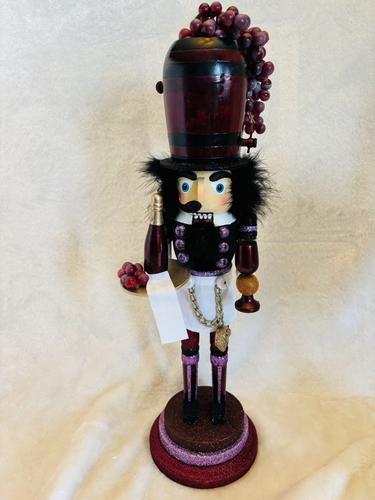 Kurt Adler 19" Hollywood Wine Nutcracker - Beautiful!!