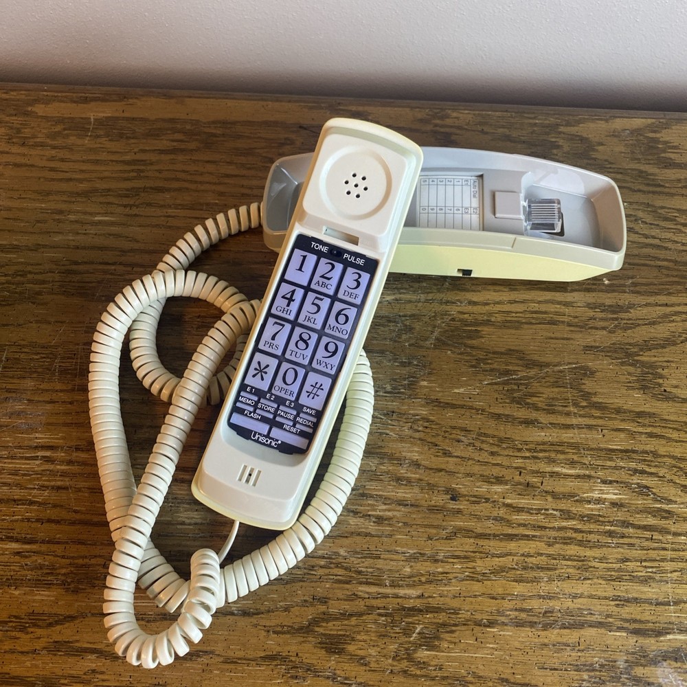 1995 Unisonic Model 6772 Wall Phone