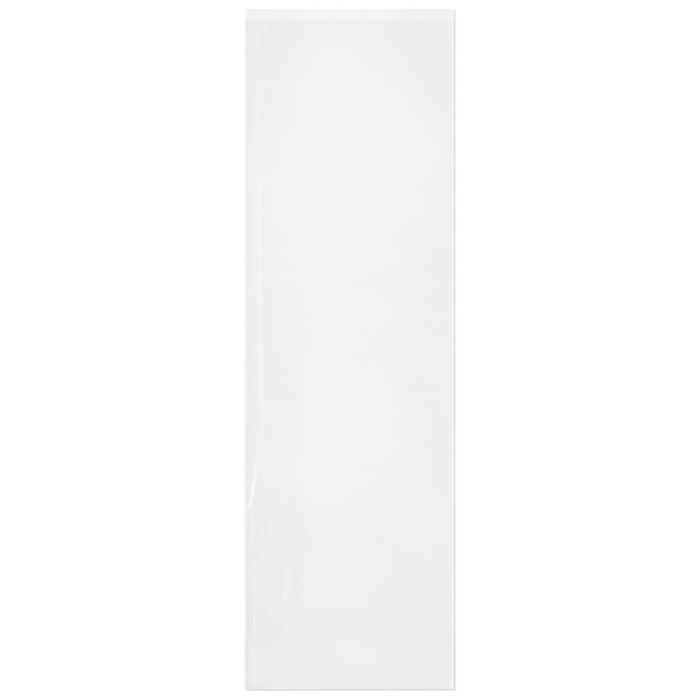 Plymor 3" x 10", 1.5 Mil Flat Open Clear Plastic Poly Bags