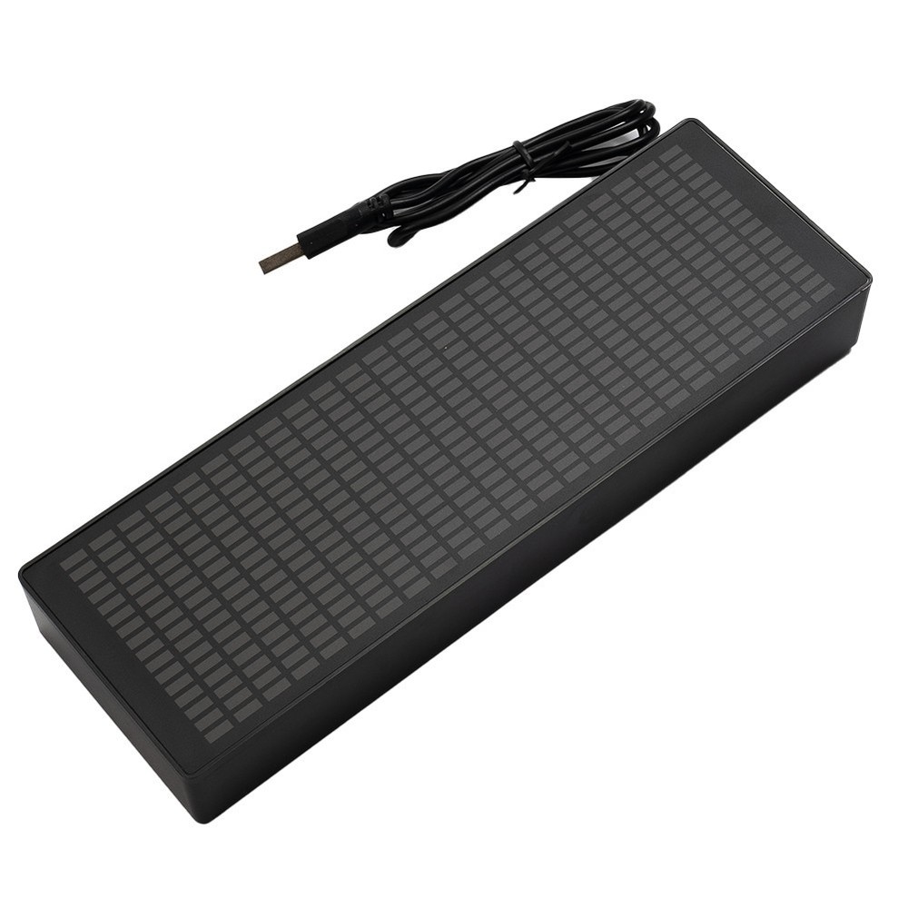 Audio Analyzer 3W 7 Color Mode ABS Material C256 VFD Audio Ambient DisplayClock