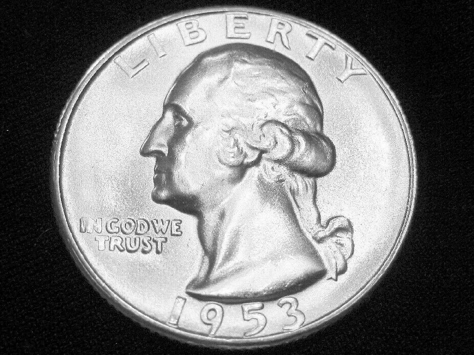 1953-S Washington Quarter --- Gem Uncirculated