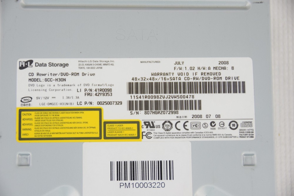 HL GCC-H30N DVD-ROM Drive