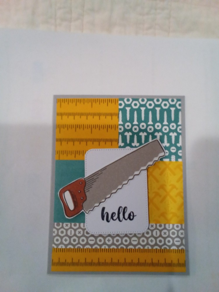 Set of 5 handmade note cards with envelopes