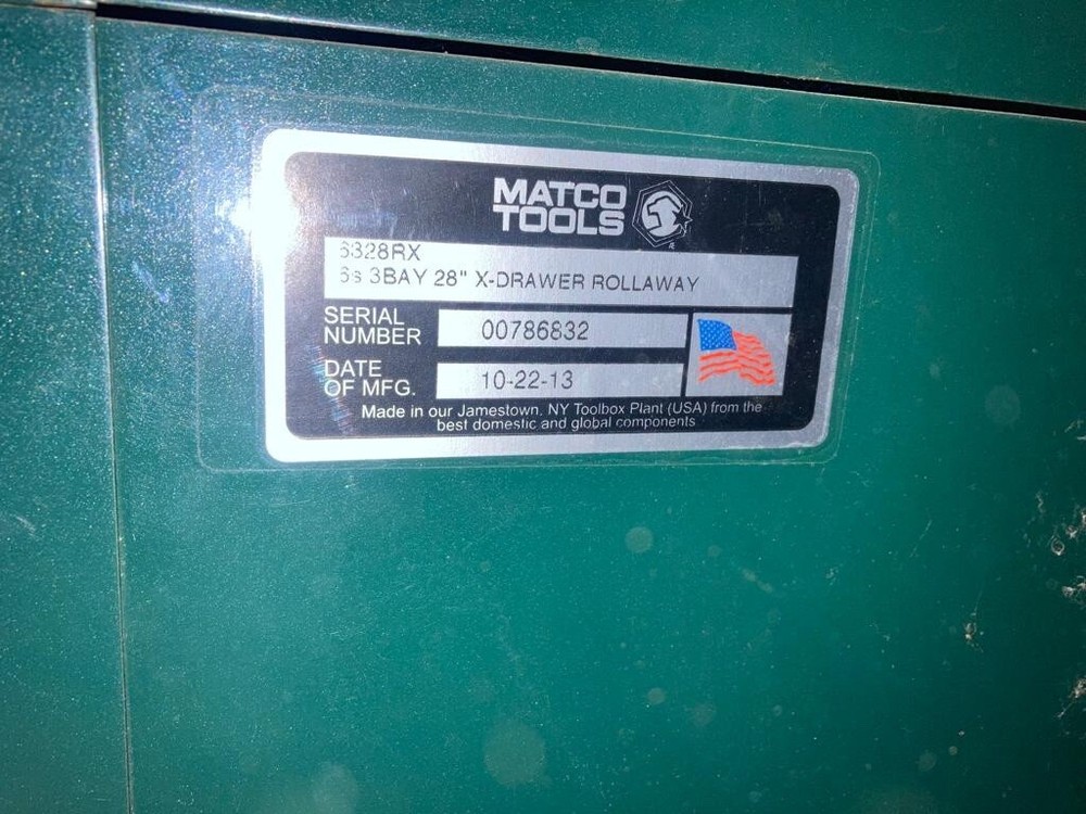 matco tools box used