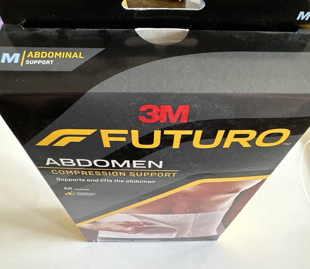 2 Packs 3M Abdominal Compression Support, Medium FUTURO