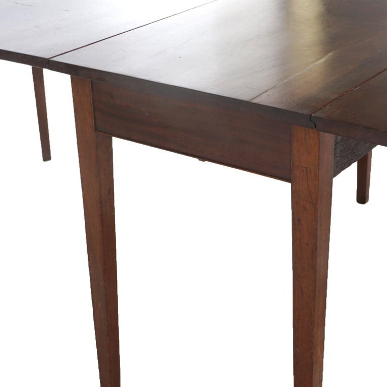 Hepplewhite Three Section Mahogany Banquet Table c1830