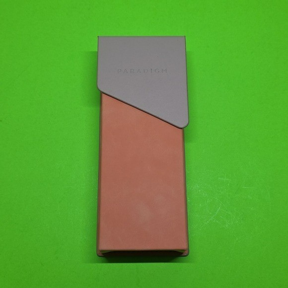 Paradigm Eyeglass Case Peach Ablong Shape. Magnetic Closure (Case Only)