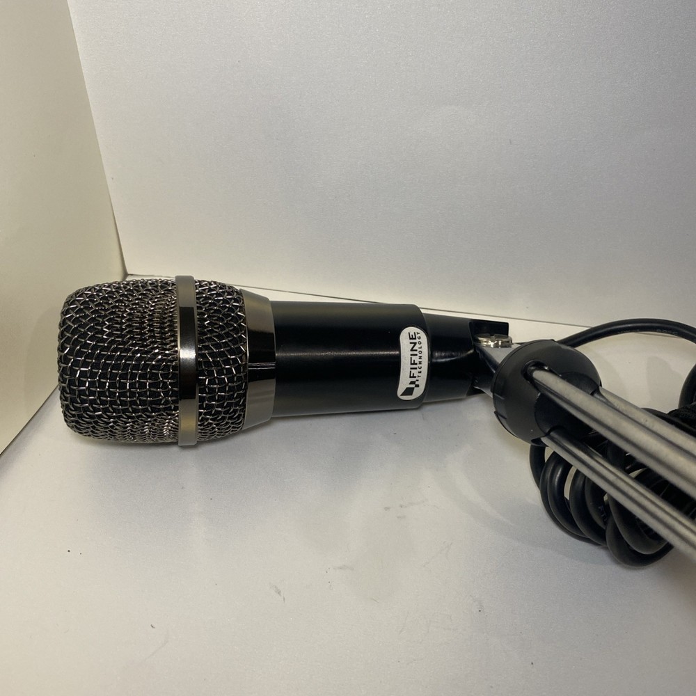 Fifine K668 USB Studio Microphone with Stand - Studio/DJ/Sing/Talk