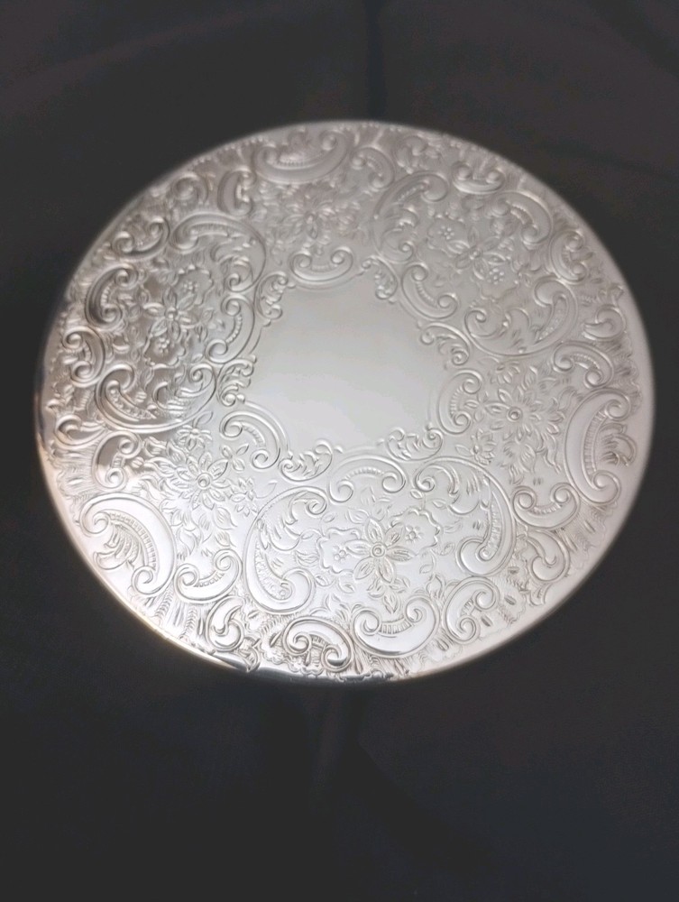 8 Excellent Harrods Unused Vintage Silver Plate Coasters Boxed