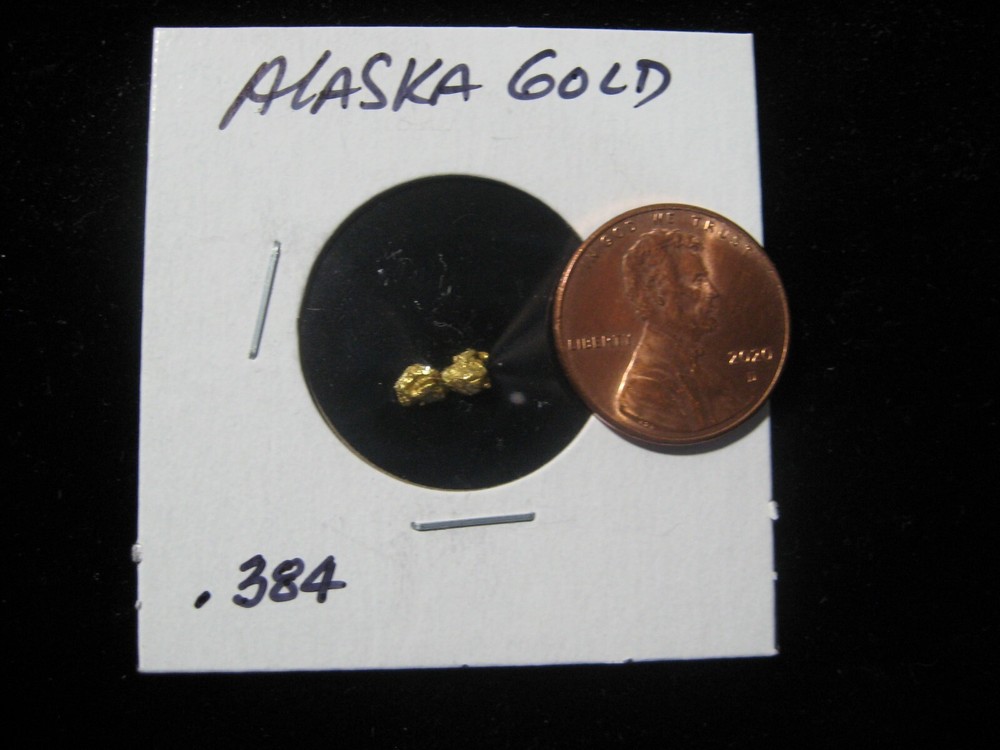ALASKA GOLD NUGGET .384 GRAM
