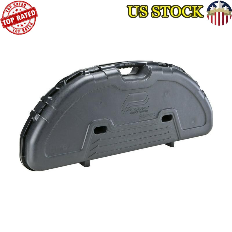 Lockable Bow Case W/ Arrow Storage Fits Most Bows Compact Polypropylene Strong