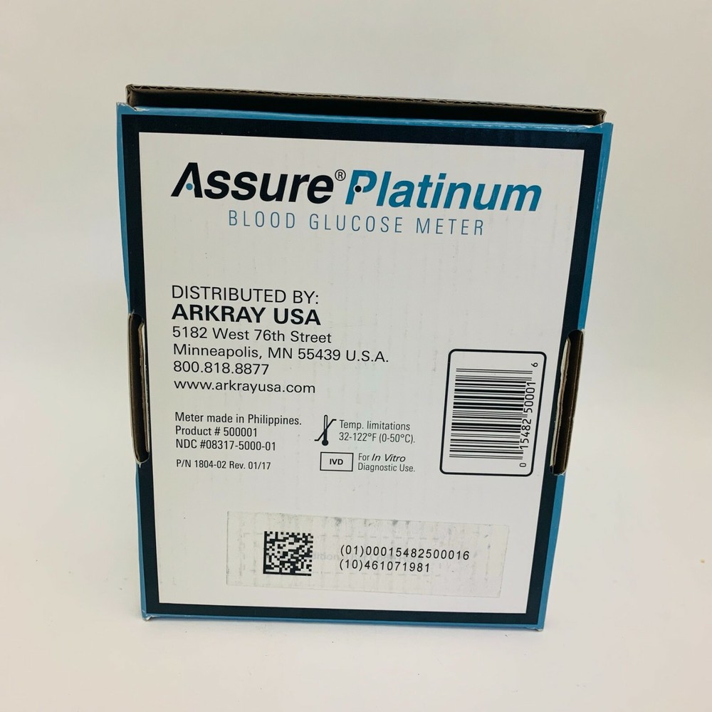 Assure Platinum Blood Glucose Meter