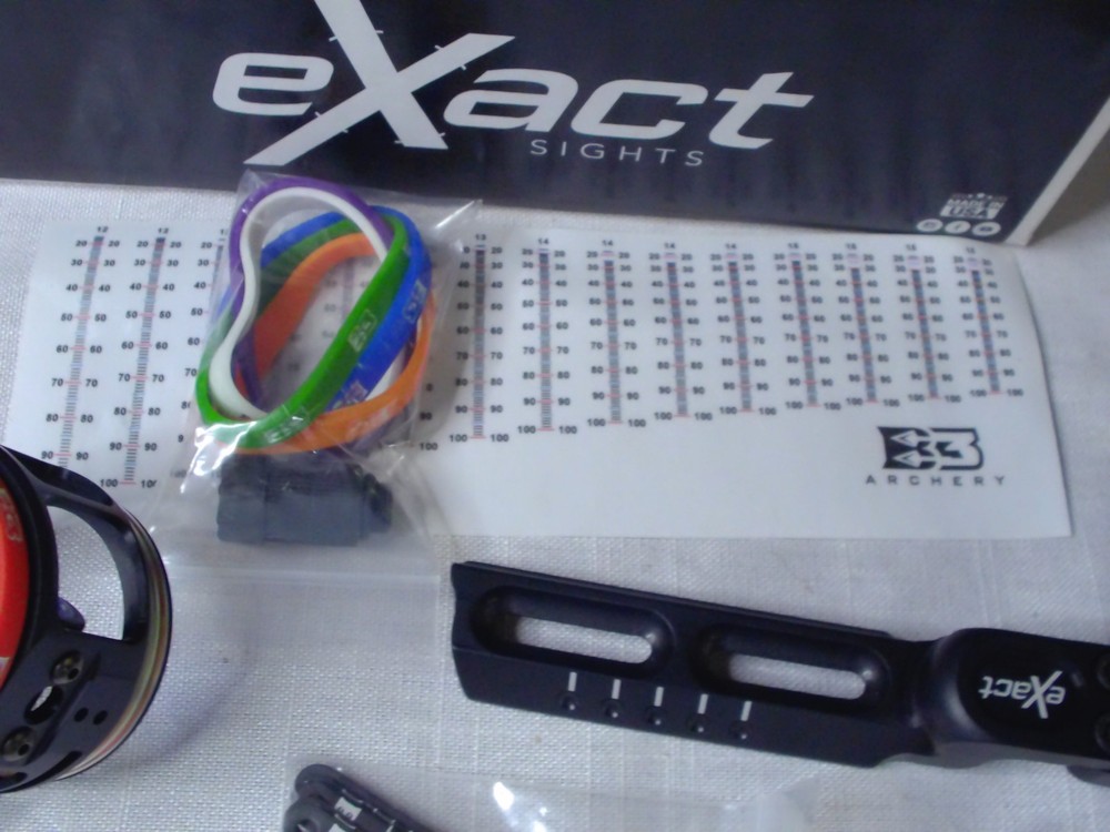 B3 Archery Exact -CPHT-LH-M MATHEWS BAR 4 PIN SIGHT