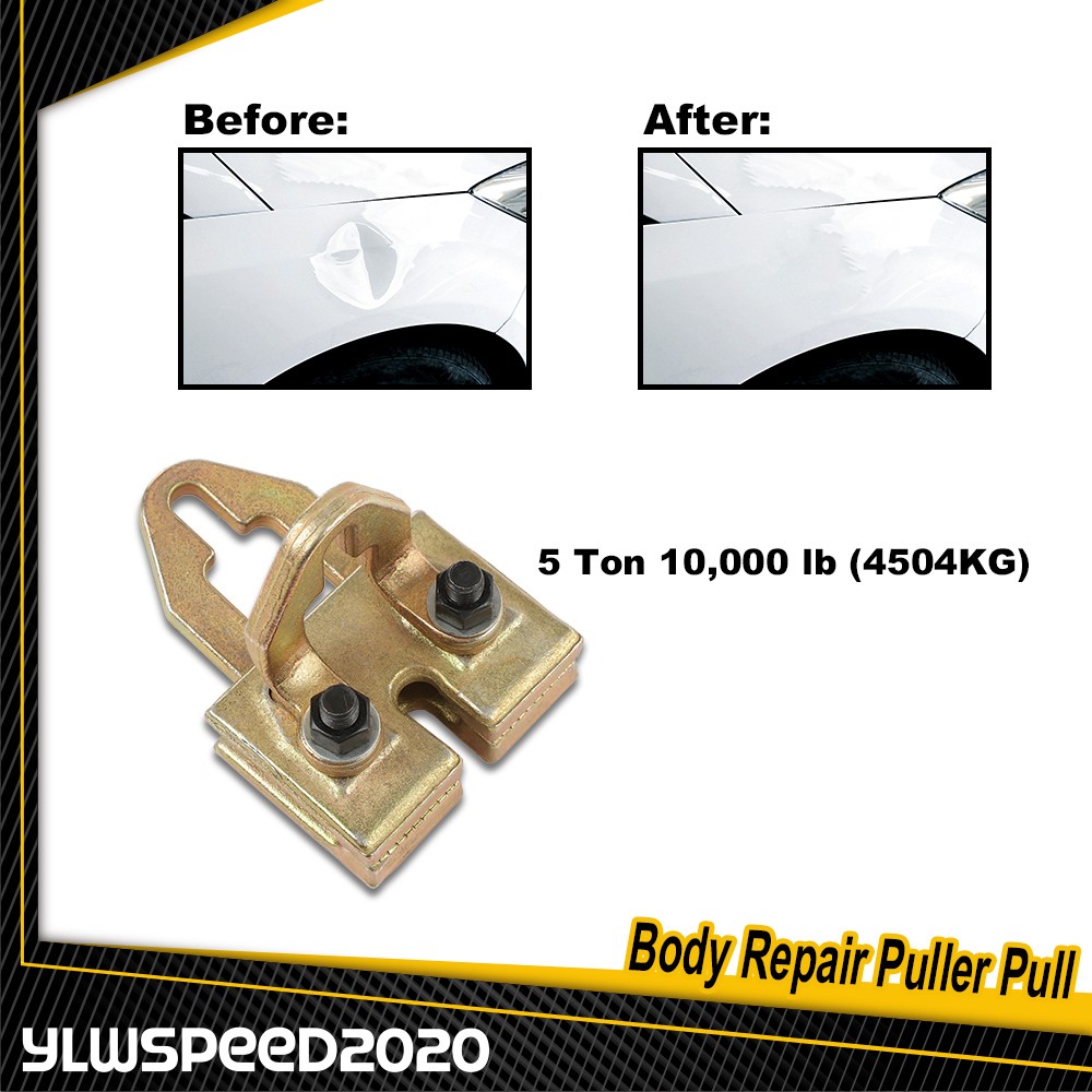 5 Ton Self-Tightening Frame Auto Body Repair Pull Back Clamp Puller Dent Tool