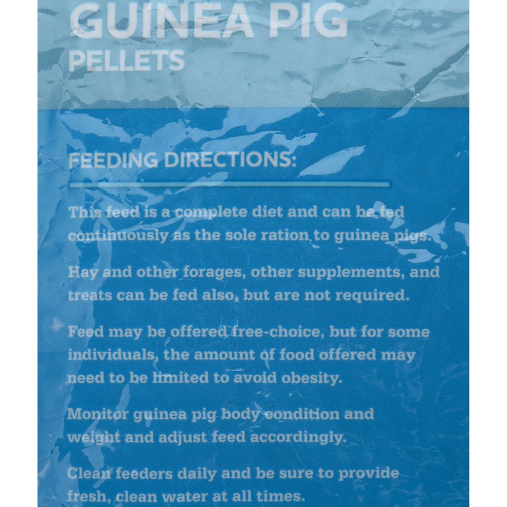 4 pack Guinea Pig Pellets 10 lb