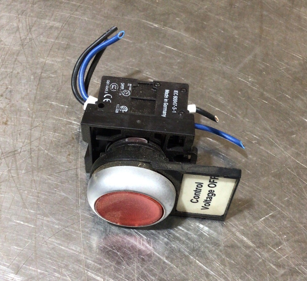 Eaton Red Control Voltage OFF Pushbutton 60947