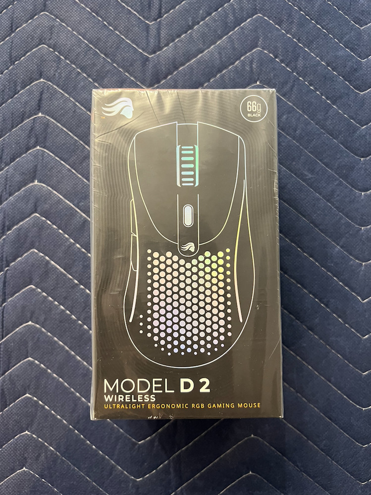 Glorious Model D 2 Wireless Optical RGB Gaming Programmable Mouse – OPEN BOX