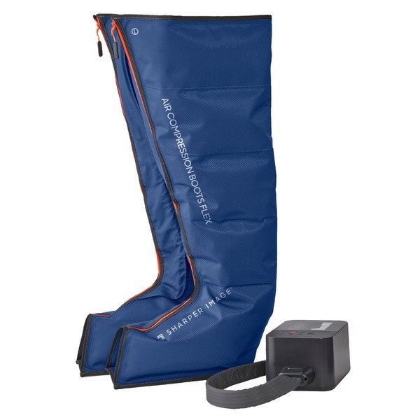 Sharper Image PowerBoost Air Compression Boots Leg Massager S-M