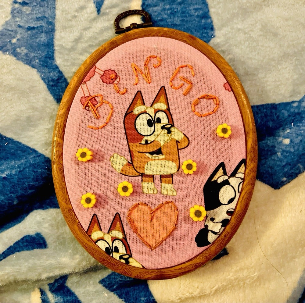 Bingo Home Embroidery Decor