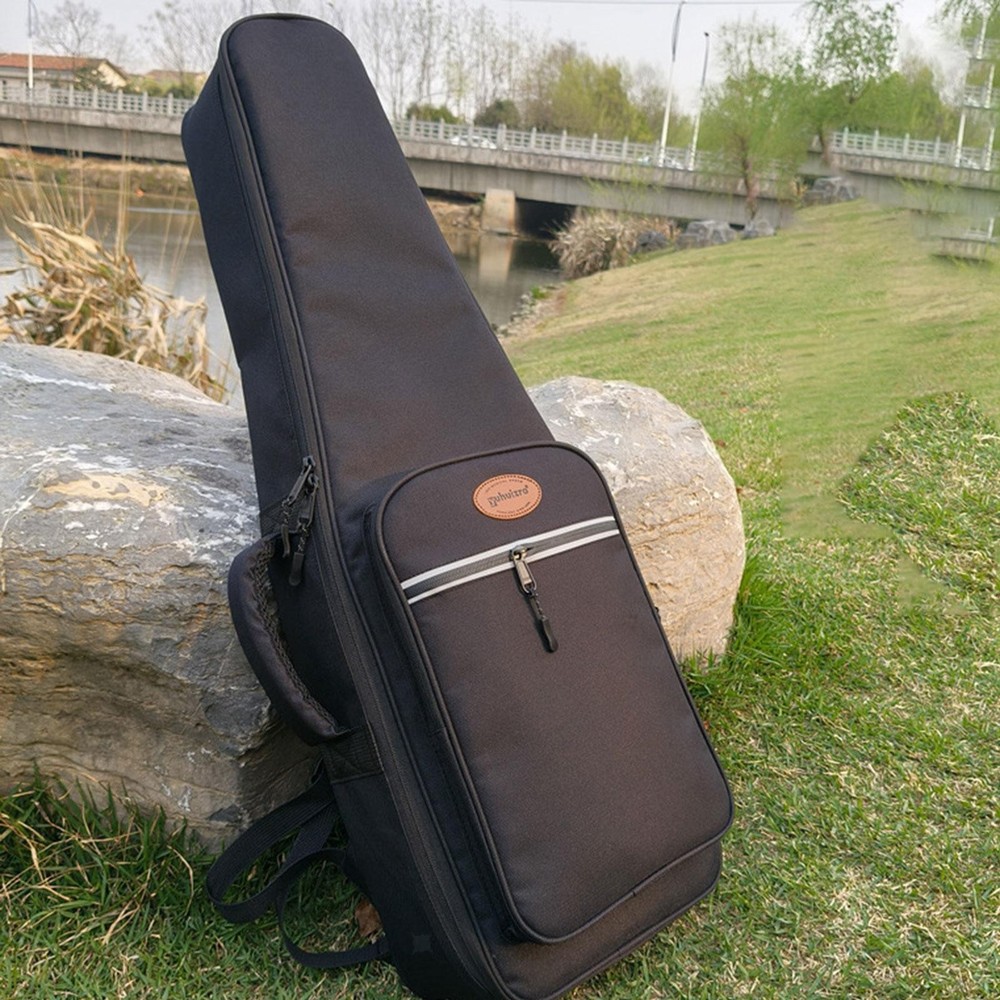 Violin Case,Musical Instrument Accessories Side Pocket,with Handle Double