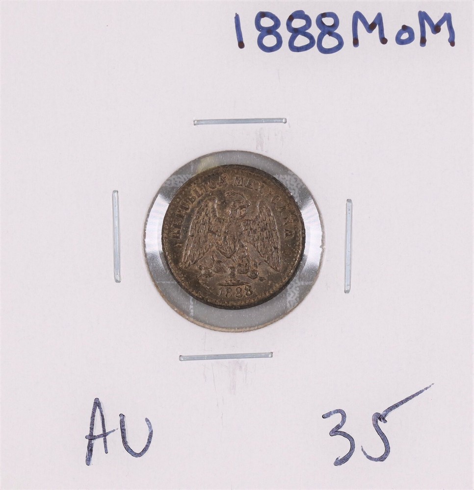 1888 Mo M Mexico 5 Centavos Coin #1-2