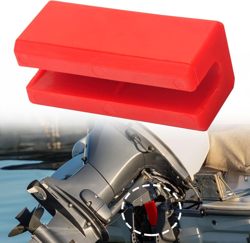 Transom Saver Support, Single Ram Wedge, Outboard Motor Boat...