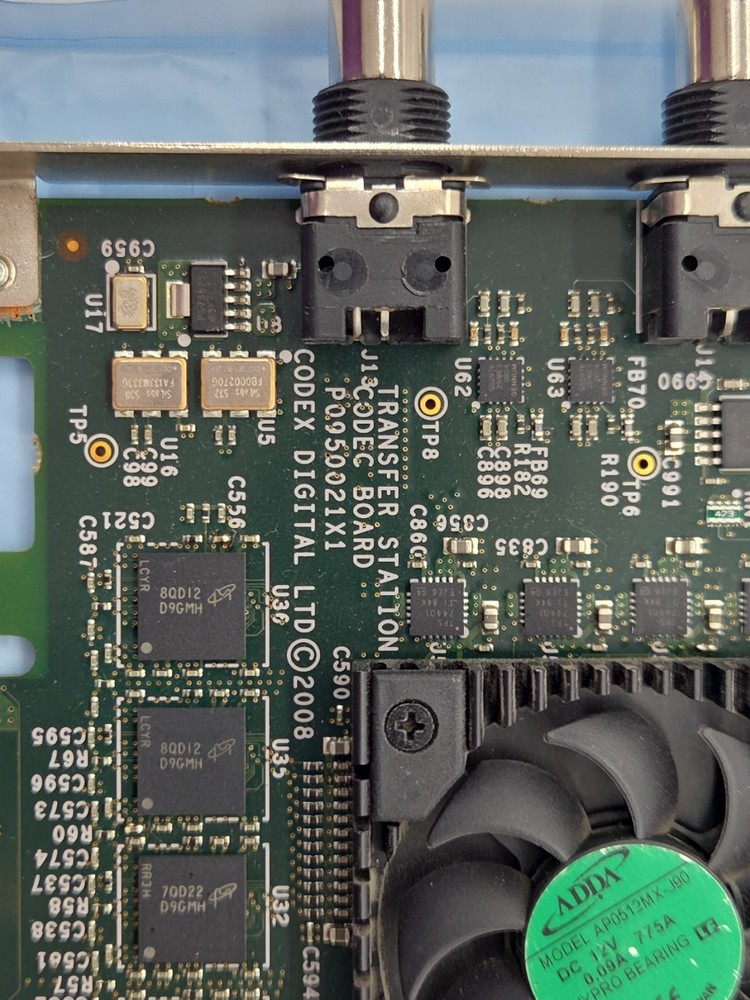 TRANSFER STATION CODEC BOARD P0950021X1 CODEX DIGITAL Pcie Card