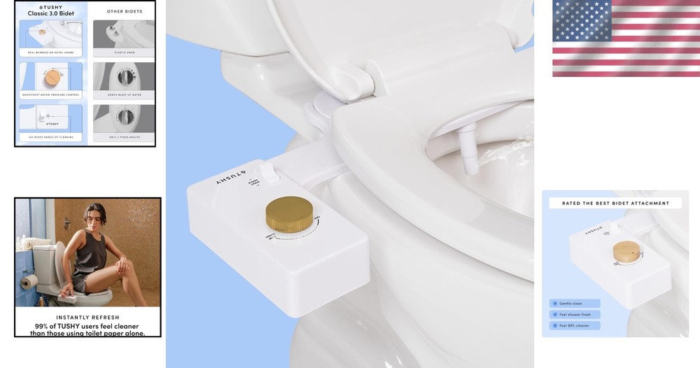 Precision Nozzle Control Bidet Attachment