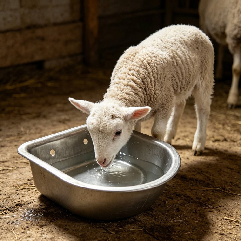 Automatic Livestock Drinker Bowl Rust Proof Sheep Water Bowl Easy Installation