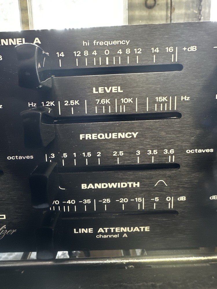SAE 180 🌈RaRe🌈 Vintage Stereo Parametric Equalizer