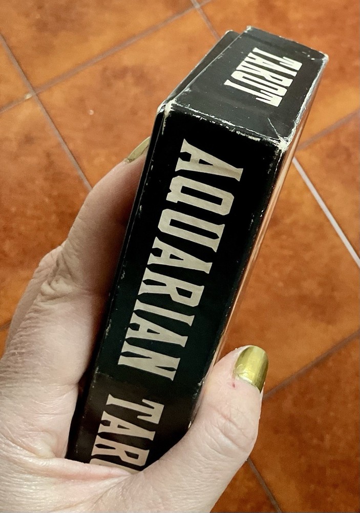 Aquarian Tarot Blue Backs Vintage Edition 1975