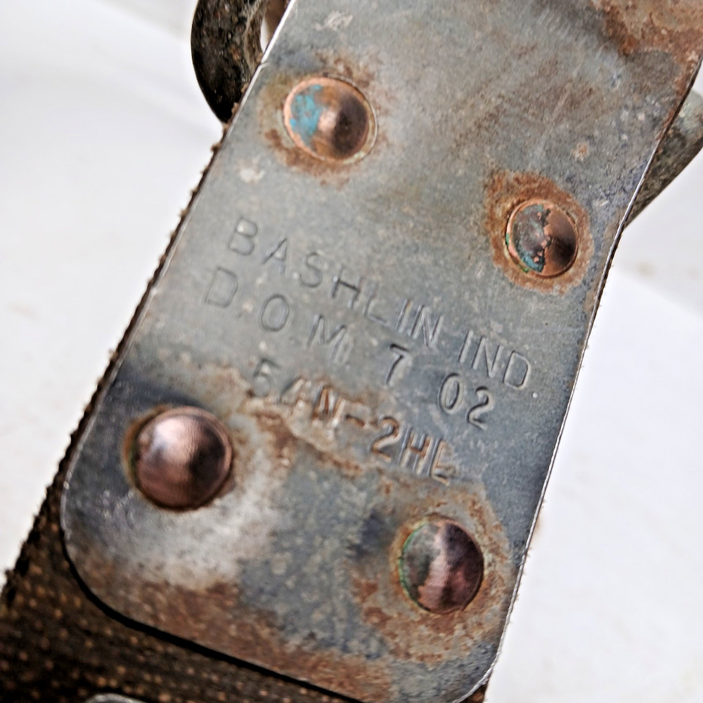 BASHLIN, DOUBLE LOCKING, SAFETY STRAP, DOM 702, 5AN-2HL