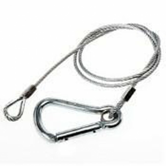 Pro X 3Ft silver color Safety Cable