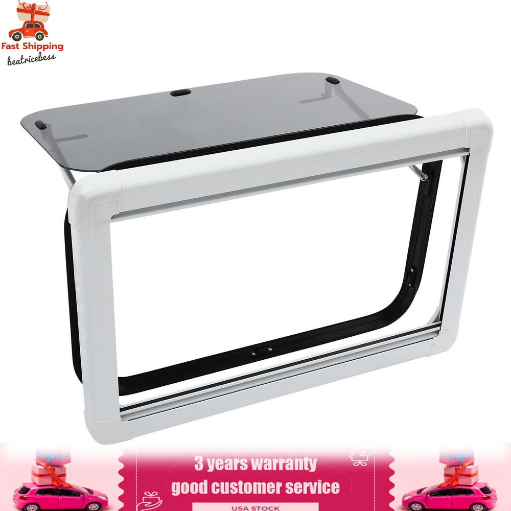 RV Push Out Window Exit Window Trailers Vans Trucks Rectangular Venting Window