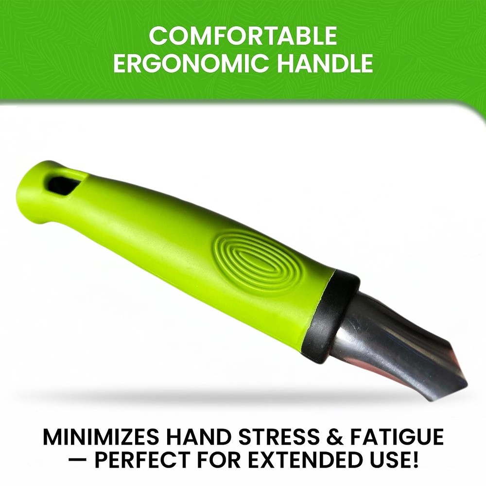 Garden Guru Hand Weeder Tool with Ergonomic Handle - Weed Puller for Planting...
