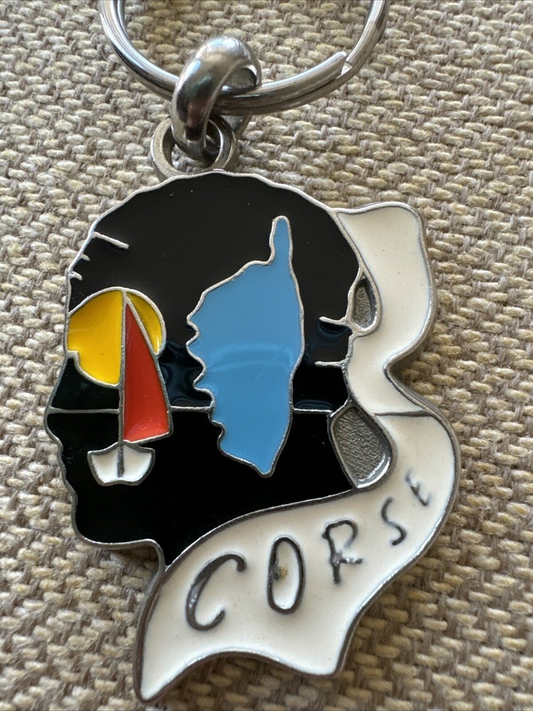 Vintage Keychain  Corsica Scarce