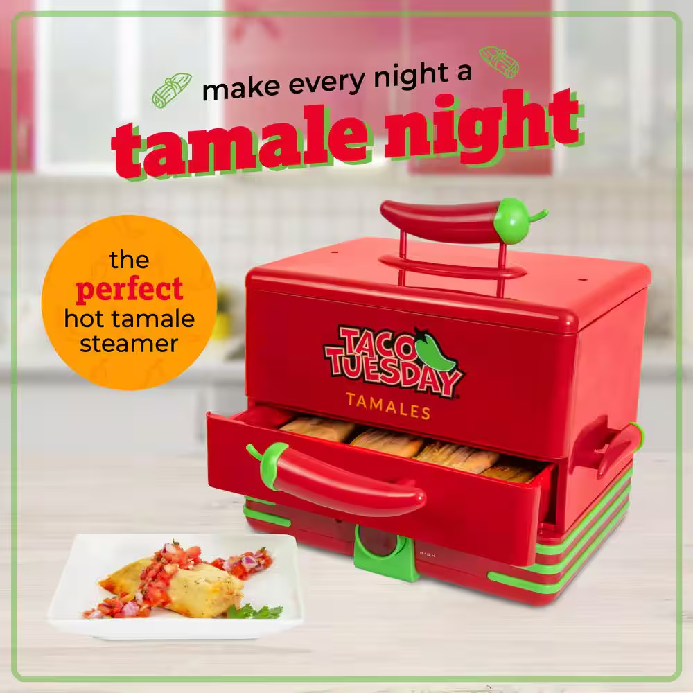 Red Tamales Steamer