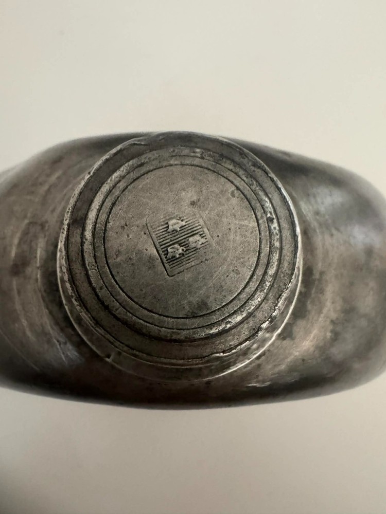 Antique silver flask 1816 year 400gr