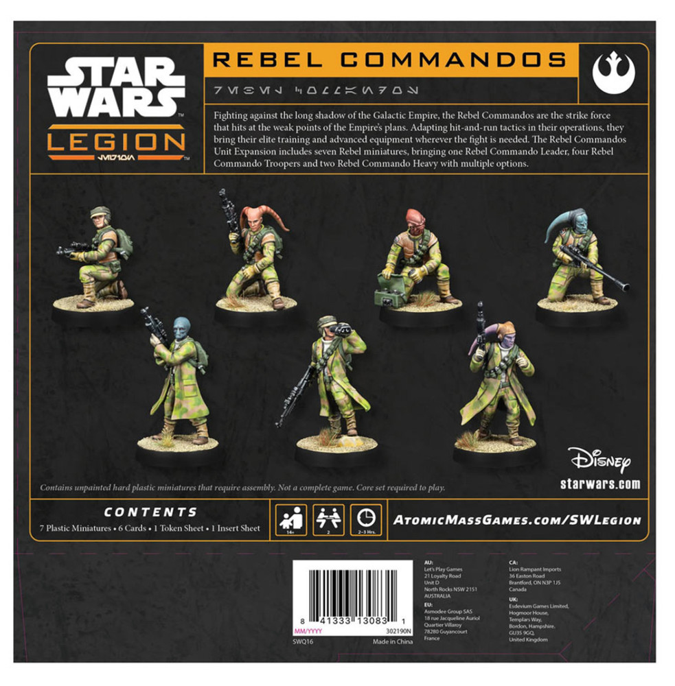Star Wars Legion: Rebel Commandos