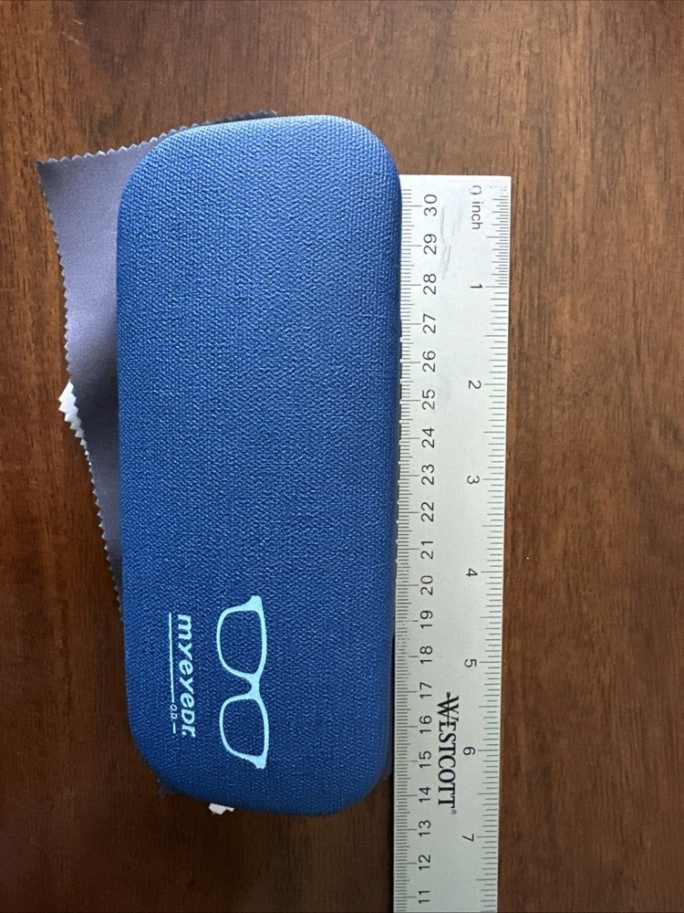MyEyeDr Eyeglass Hardshell Case (Blue)