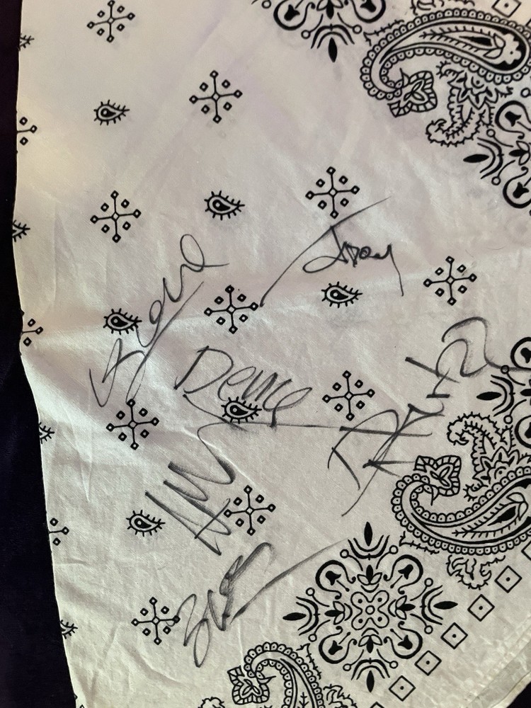 Hollywood Undead Signed Bandana 2009
