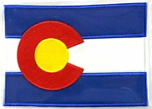 COLORADO  Willabee & Ward STATE FLAG PATCH United States Collection ~ PATCH ONLY