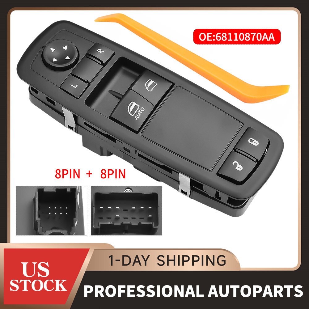 Driver Left Master Power Window Control Switch For 2012-2015 Dodge Grand Caravan